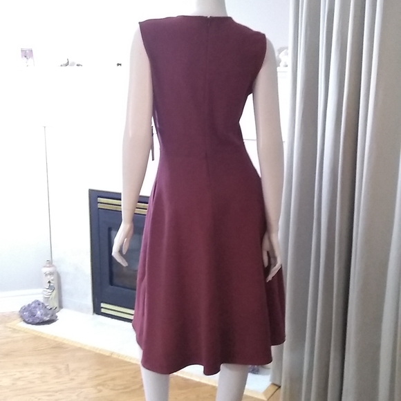 Final Price A4 Obakki 6 v neck sleeveless dress with pockets NWT - Picture 5 of 9